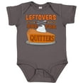 thumbnail image 3 of Inktastic Leftovers Are for Quitters with Pumpkin Pie Boys or Girls Baby Bodysuit, 3 of 5