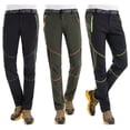 thumbnail image 1 of Pantalones de secado rápido para parejas, pantalones largos ultrafinos elásticos de verano para mujer, ajustados, para montañismo, de secado rápido, para deportes al aire libre, de talla grande, 1 of 3