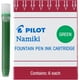 thumbnail image 1 of Pilot IC50, Repuesto, Tinta Líquida Verde, Cartucho, Caja 1 Caja c/u 6 Cartuchos (69003) multicolor, 1 of 2