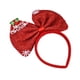 thumbnail image 2 of Diadema con lazo navideño, aro para el pelo con lazo, aro para el pelo navideño para mujeres y niñas, fiesta de cosplay, eventos escolares, regalos de Rojo, 2 of 10