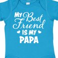 thumbnail image 4 of Inktastic My Best Friend is My Papa with Hearts Boys or Girls Baby Bodysuit, 4 of 5