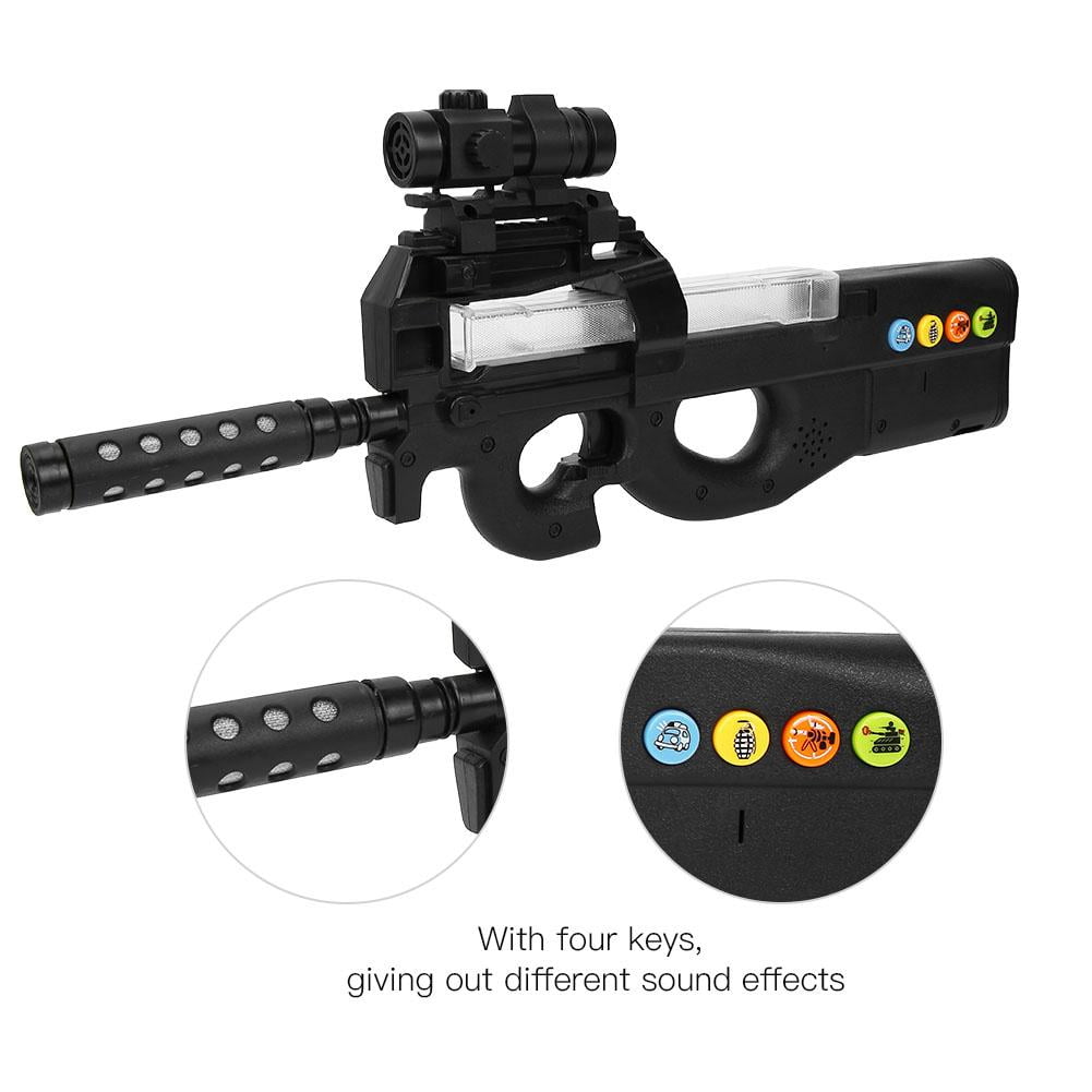 Garosa Electric Toy Gun for Kids Children Game Rifle with Light and