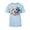 Light Blue, variant on Animal Shirt, Tee Shirt with Animals, Floral Dog T-Shirt