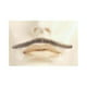 Morris Costumes LW465MBNGY Errol Flynn Mélange Moustache de Cheveux Humains&44; No.44 Brun Moyen avec Gris – image 1 sur 1