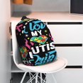 thumbnail image 3 of Lukts I Love My Autism Pattern 15 Inch Student Backpack, Waterproof Laptop Backpack with Adjustable Shoulder Straps, Lightweight Travel, Campus Backpack, Unisex, 3 of 6