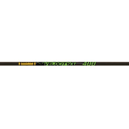 - Gold Tip Velocity XT Shafts, 12-Pack, 400, Black
