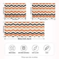 thumbnail image 4 of Haosy Satin Pillowcase for Hair and Skin Standard Cooling Silk Pillow Case with Envelope Closure Zigzag Geometric 20"x30", 4 of 9