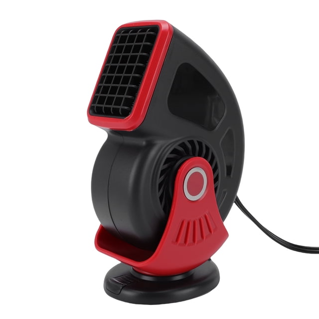 Calentador De Coche, Descongelador Portátil De Calentamiento Rápido De 12 V Para Parabrisas De Coche, Modos Cálidos Y Fríos 2 En 1 Con Purificación De Aire Ionizado Y
