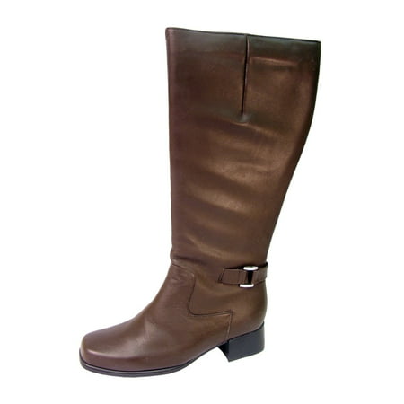 

PEERAGE Becca Women s Wide Width Leather Knee-High Boots