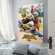 thumbnail image 3 of Kung Fu Panda 4 Cuadro decorativo colgante - Arte de pared - Póster enmarcado - Decoración de pared - Regalos para familia, amigos y aficionados 40*60 cm, 3 of 6
