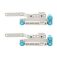 thumbnail image 2 of 2Pcs Curtain Rod Slide Wheels Curtain Carrier Rod Slides Curtain Rods Finials Window Curtain Accessories, 2 of 8