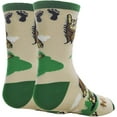 thumbnail image 3 of Kids Funny Saying Novelty Silly Crazy Crew Socks, Cool Bigfoot Socks for Boys & Girls, Stay Wild, Size 1-5, 3 of 3
