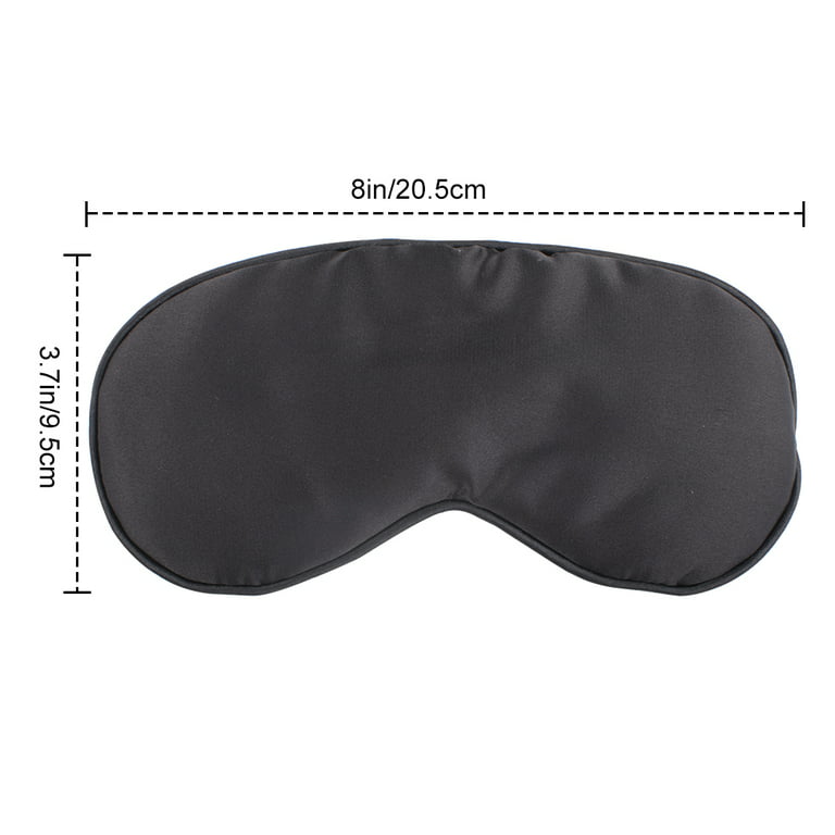 Silk Sleep Mask, Lightweight and Comfortable, Super Soft, Adjustable  Contoured Eye Mask for Sleeping, Shift Work, Naps, Best Night Blindfold  Eyeshade