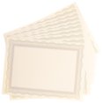 thumbnail image 3 of Shisuyan 10 Pcs Papier de Certificat Vierge Inscriptible Imprimable Papier Intérieur de Certificat pour Usage de Bureau, 3 of 9