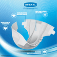 thumbnail image 2 of Pañales para adulto DURNAL Unisex Talla Chica-Mediana 10 piezas, 2 of 2