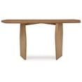 thumbnail image 3 of Signature Design by Ashley Holward Contemporary Console Sofa Table, Natural Brown, 3 of 7