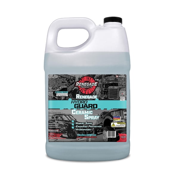 Renegade Products Hydro Guard Ceramic Spray For High Shine & High Protection Patented SiO2 Ceramic Wax Hybrid (Gallon)