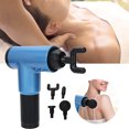 thumbnail image 4 of Dripping Silent Long-Lasting Battery Plasticity Massage Gun, Hand Held Deep Massager, Massage Shop For Muscle Relaxation ANGGREK Azul, 4 of 8
