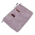 thumbnail image 3 of USB Flannel Heating Blanket, Heated Warm Shawl Multifunctional Safe Stable Temperature  For Home Brown,Pinkish Purple, 3 of 8