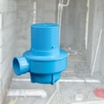 thumbnail image 6 of Esquirla Drain Pipe Connector Fitting Strong Coupling Leakproof Downspout Drain Diverter Waste Outlet Hotel Kitchen for Sink Bathroom Blue 50mm, 6 of 8
