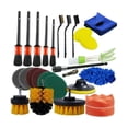 thumbnail image 3 of GROWTH TANK Automotive Cleaning Brush Set Multipurpose for Dashboard, Wheel Detail Brush 26Pcs, 3 of 9