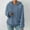 Blue, variant on Fuzzy Fleece Hoodies Cable Knit Warm Sherpa Pullover Sweatshirt for Women Women's Solid Plush Spliced Women's New Solid Thickened Long Sleeve Sweater Coat Top Orange M
