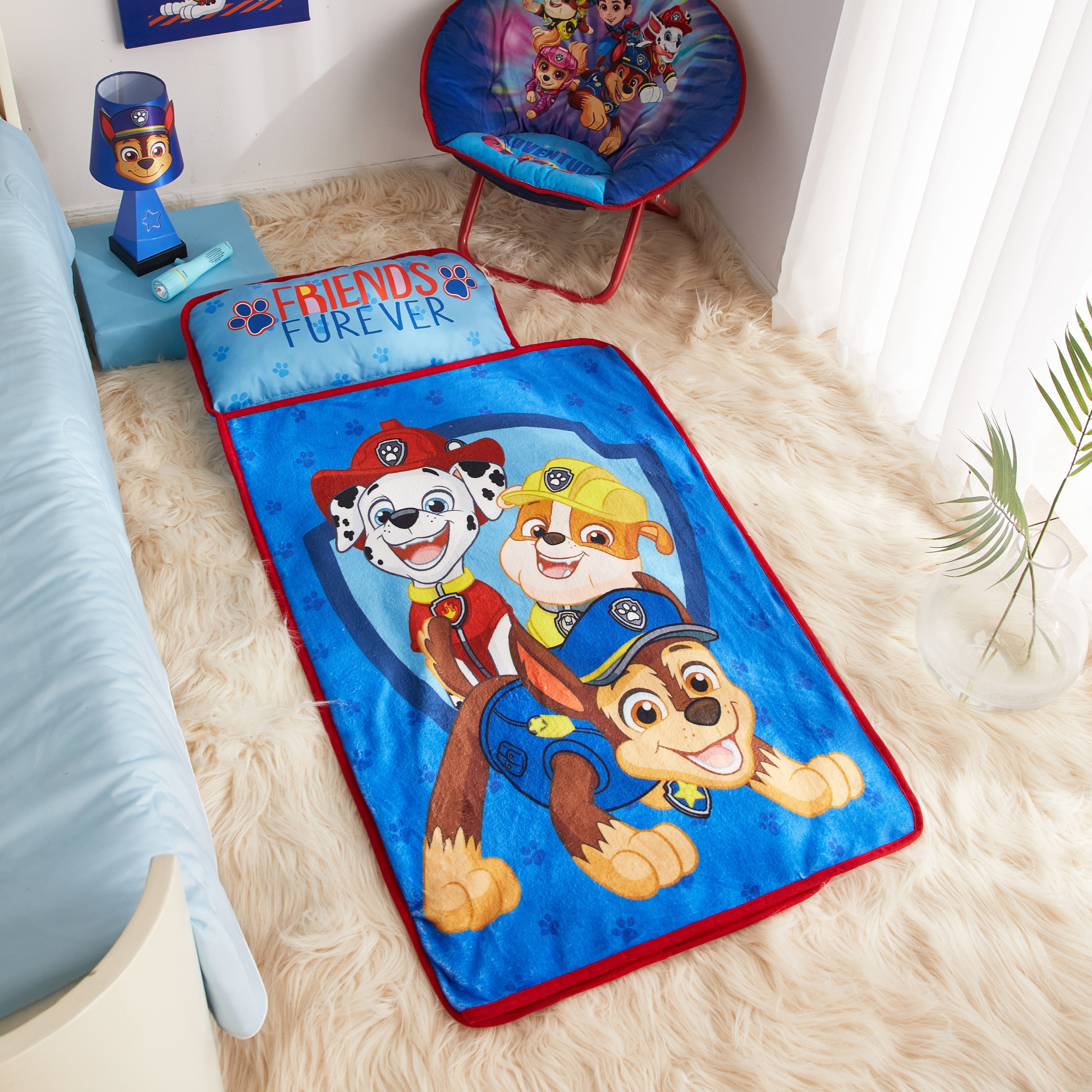Nickelodeon Paw Patrol Super Soft Nap Mat with Blanket