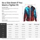 thumbnail image 5 of Fotbe Red And Blue Fire Chaqueta con Protección Solar UPF 50+ para Hombre y Mujer, Camisa con Capucha y Bolsillos-XX-Large, 5 of 7