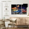 thumbnail image 4 of Elephant Stock Woodward Ave Wall Art - Horizontal Multi Panel Canvas - Living Room Wall Decor - Sports Multi Panel - Blue And Orange Decor By Bruce Kaiser - 45" x 28", 4 of 4