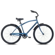 27.5 Kent Bicycles Male Sea Change Beach Cruiser Bike, Metallic Blue, Ages 13+