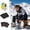 Black, variant on Ski Gel Shin Guards - Reusable and Non- Gel Insert - 2 Pieces Shin Guards for Snowboarding | for Men and Women Snow Sports Skiing Snowboard and Team Training