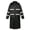 Black, variant on JUjie Raincoat Men Long Reflective Double Layer Thickened Oxford Water Resistant for Occupational, Black M-XXXXL Raincoat