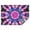 Colorful Tie Dye, variant on Rainbow Tie Dye Mandala Pattern Rectangle Tablecloth 60"x84",Waterproof Polyester Rectangle Table Cloth, Wipeable Spillproof Polyester Tablecloth for Dining, Camping, Indoor and Outdoor