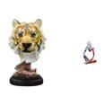 thumbnail image 1 of Escultura Moderna Abstracta De Un Tigre Pensador, Figura Decorativa De Resina Para Sala De Estar, Dormitorio, Oficina, Estantería, Mesa, Pasillo O Entrada., 1 of 8