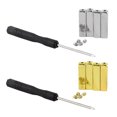 thumbnail image 4 of 2 Sets Shoelace Decoration Delicate Shoelace Small Metal Head DIY Shoelace Decor, 4 of 7