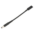 thumbnail image 1 of Plug Converter, USB Type C Female To 5.5x2.1mm Male Adapter Cable Portable  For Travel, 1 of 8