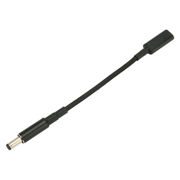 USB Type C Female To 5.5x2.1mm Male Adapter Cable, Plug Converter Durable Portable For Home