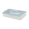 1 Layer Plastic Egg Cartons That Hold 24 Eggs Deviled Egg Trays With Handles And Lids Suitable For Refrigerators Kitchens And Easter Parties Keeping Eggs Fresh.