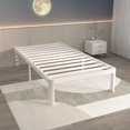 thumbnail image 2 of WYZZHY 12 Inch White Queen Bed Frame  Heavy Duty Steel Support 3500 LBS  Metal Platform Bed Frame Queen Size with Large Storage Space  No Box Spring Needed  Noiseless  Easy Assembly, 2 of 6