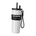 thumbnail image 2 of Siruishop Gobelet Isolé Cadeaux pour Femmes Hommes Réutilisable 710 ml pour Extérieur Voiture Camping Blanc, 2 of 8