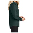 thumbnail image 3 of Yellow Rooster Womens Long Sleeve Easy Care Shirt Dark Green/Navy M, 3 of 6