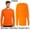Safety Orange 2 Pack, variant on Crown Craze® Men’s High Visibility Long Sleeve T-Shirt, Hi Vis Safety Work Tee (Safety-Green+Orange 2 Pack, S)