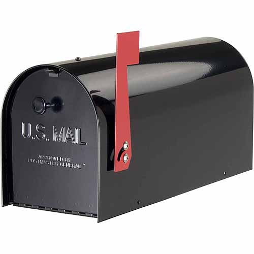 Solar Group Inc TB1B Black Tuff Body Mailbox by Wood Textures Inc