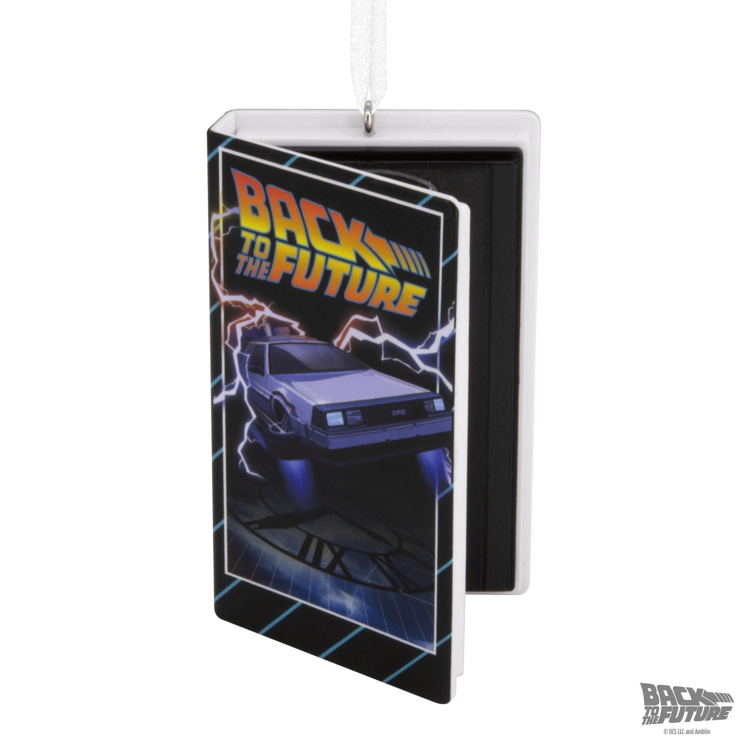 Décoration Hallmark de Noël (Boîtier de vidéo-cassette rétro, Retour vers le futur)