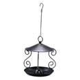 thumbnail image 2 of Comedero para colibríes de hierro para exteriores con puertos de alimentación, fácil de rellenar, accesorios decorativos de fácil instalación., 2 of 9