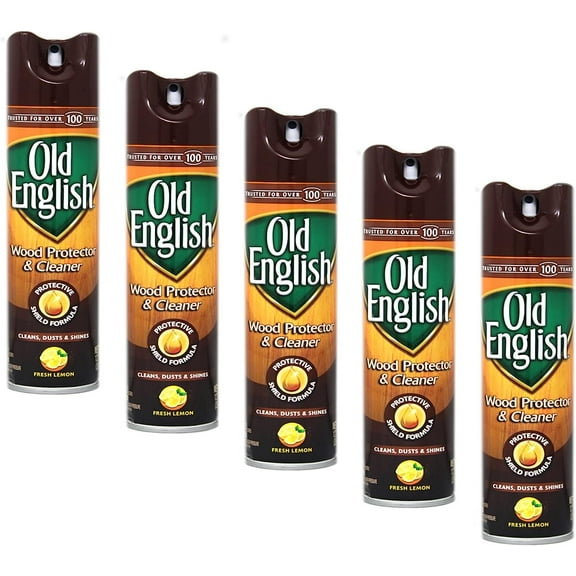Furniture Polish Spray, Lemon 12.50 oz (Pack of 5)