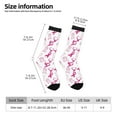 thumbnail image 5 of Yiaed Breast Cancer Awareness4 Print Great elasticity Crew Socks Sports socks for Men and Women, 5 of 5
