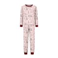 thumbnail image 5 of Lvotionpl 2026 Matching Family Christmas Pjs, Matching Christmas Pajamas Long Sleeve Top & Pants Set Matching Holiday Family Pajama Xmas Sets, 5 of 6