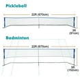thumbnail image 5 of Ksports Pickleball Set w/ 22' Net, LED Shuttlecocks, Game Balls, Blue, 5 of 11