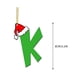 thumbnail image 2 of Xihbxyly Adornos Navideños de Letras Acrílicas, Vibrantes Decoraciones Navideñas, Material Duradero, Versátiles para Colgar En Árboles o Coronas, Decoración Festiva para El Hogar, Regalo Perfecto par, 2 of 2